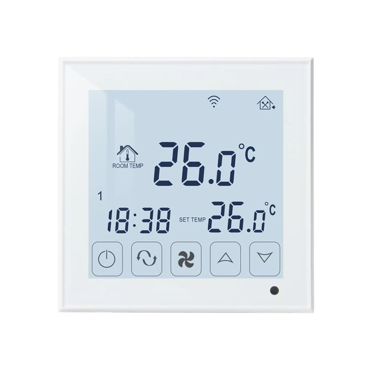 Ventilatorski konvektor z belo/modro osvetlitvijo ozadja TDS23-AC